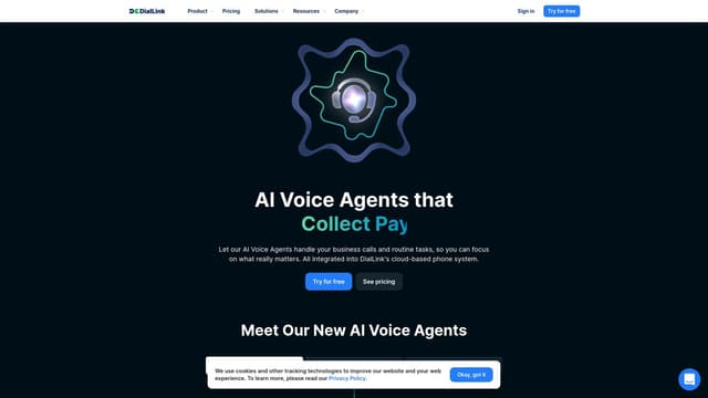 Thumbnail image for DialLink's AI Voice Agents 