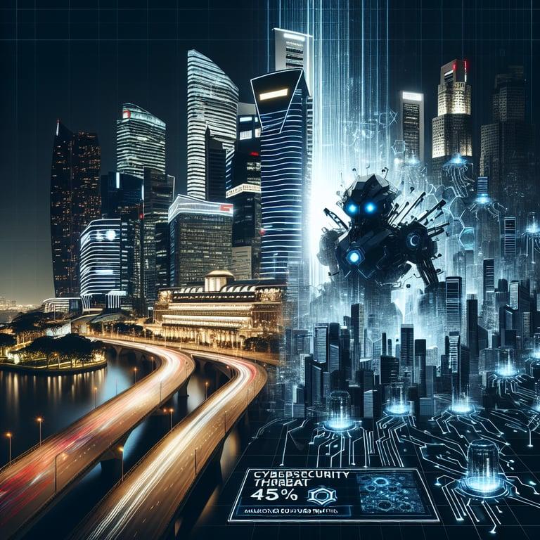 Banner for Singapore's Cybersecurity Threat: Malicious Bots Now Control 45% of Web Traffic