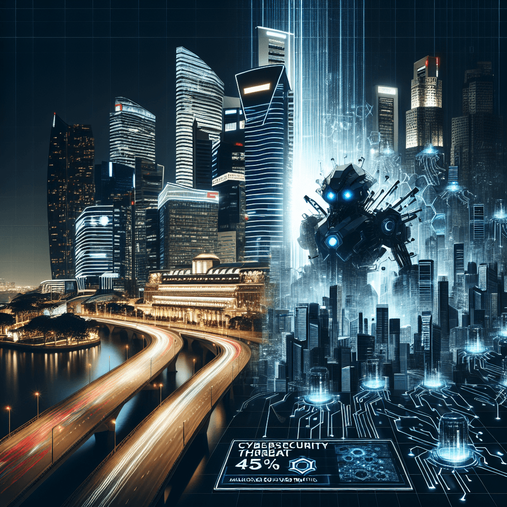 Singapore's Cybersecurity Threat: Malicious Bots Now Control 45% of Web Traffic