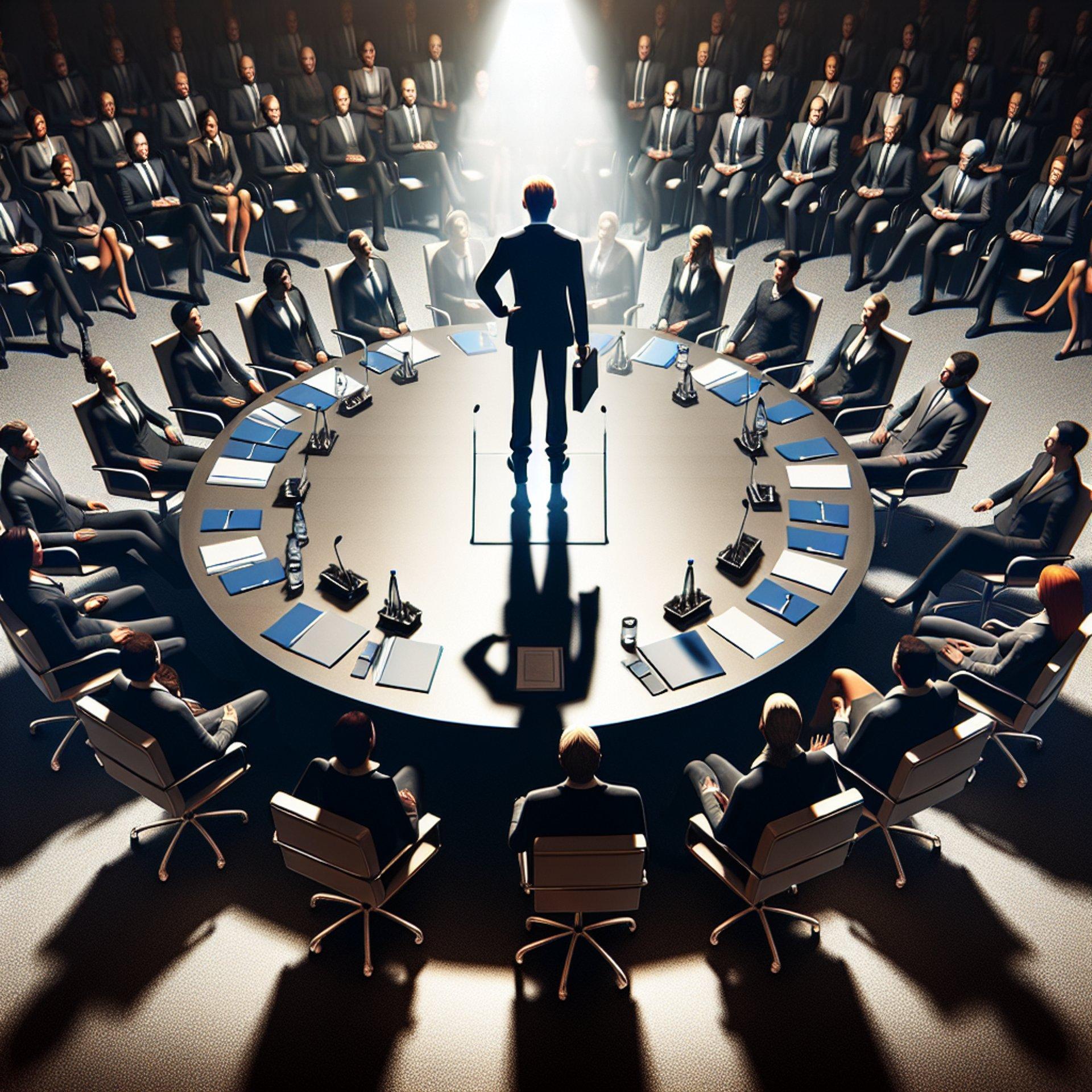 Banner for Elon Musk's Bold Meeting Rule: Walk Out if You're Not Contributing!