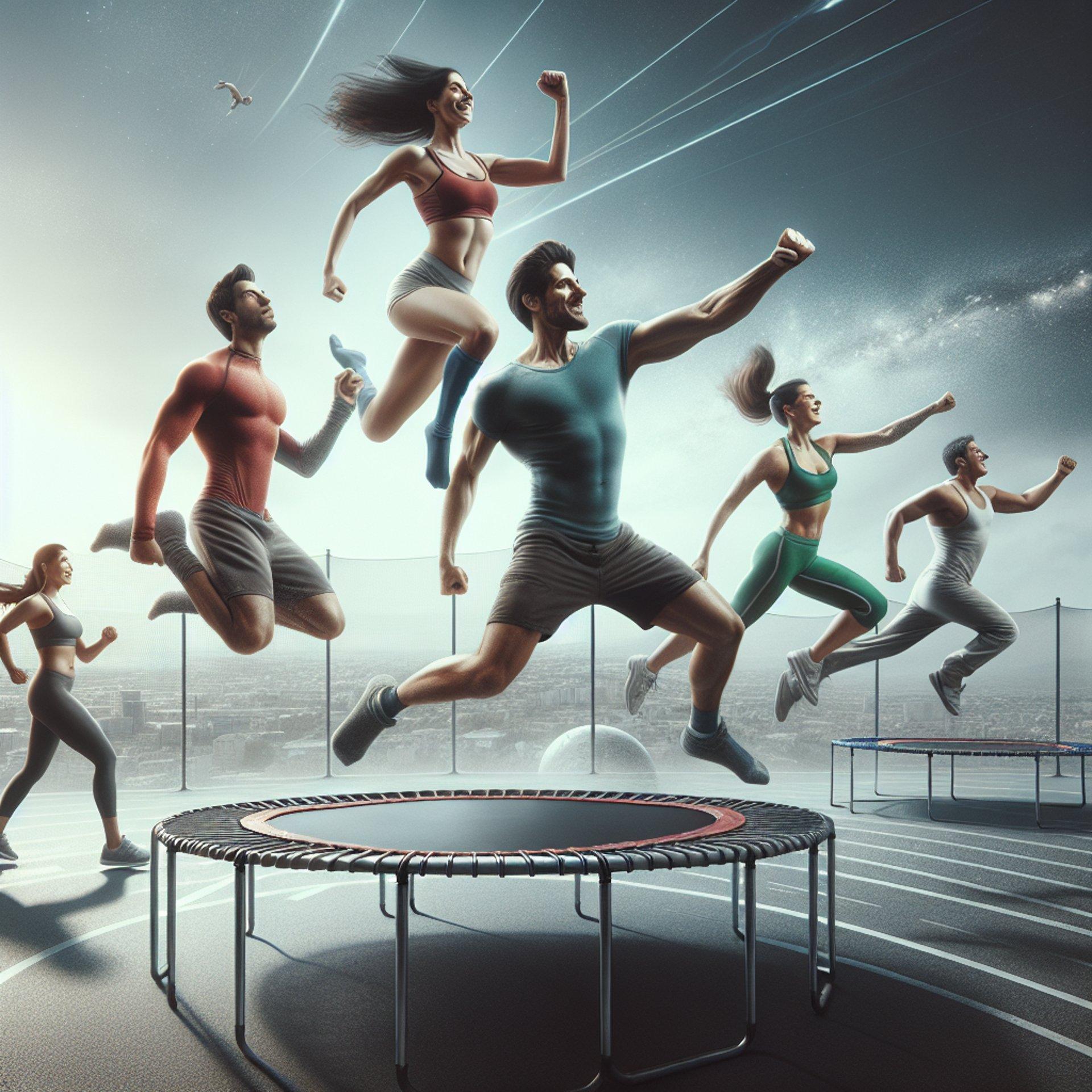 Banner for Bounce Your Way to Better Fitness: NASA Says Rebounding Trumps Jogging