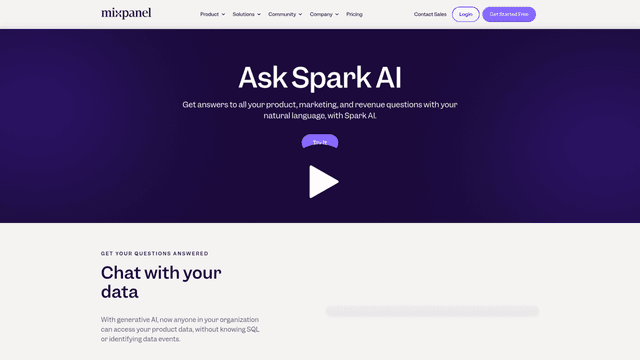 Thumbnail image for Mixpanel Spark