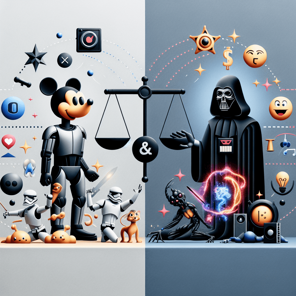 Disney and Universal Take Legal Swing at Midjourney Over AI-Created Mickey and Vader