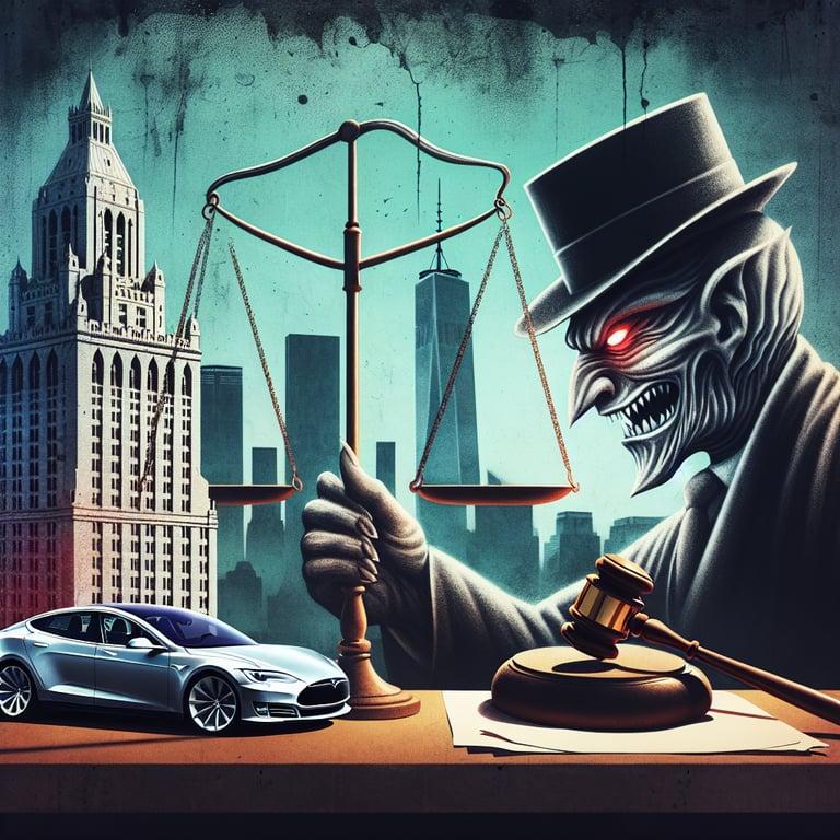 Banner for Tesla Faces Fresh Lawsuit from NYC Comptroller