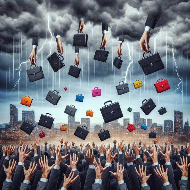 Banner for 2025 Job Market Blues: Layoffs Surge, Hirings Plummet Amid Recession Fears