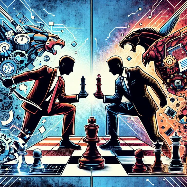 Banner for Trump vs. Musk: A Dramatic Showdown of Power, Politics, and Pills