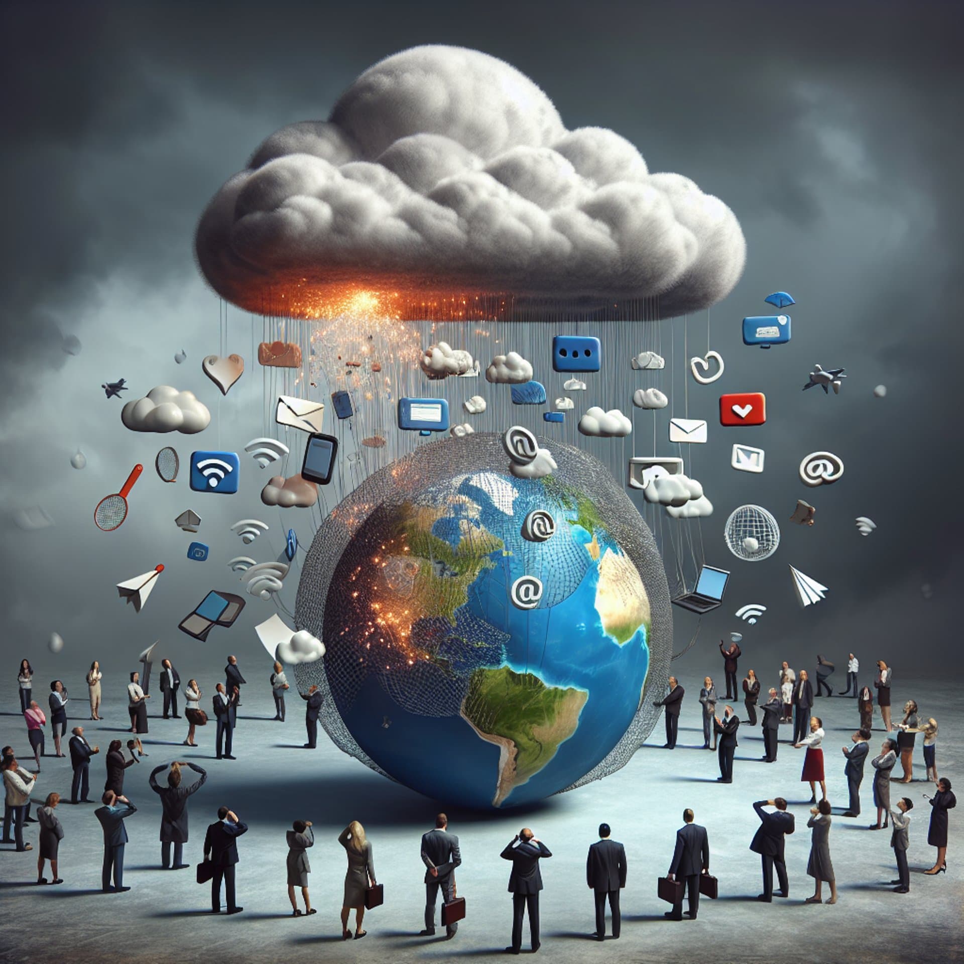 Banner for AWS Outage Sparks Global Disruption: A Wake-Up Call for Cloud Dependency!