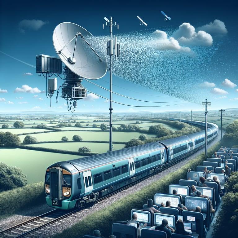 Banner for Starlink Set to Transform UK Train Wi-Fi: Musk's Satellite Solution to Connectivity Woes
