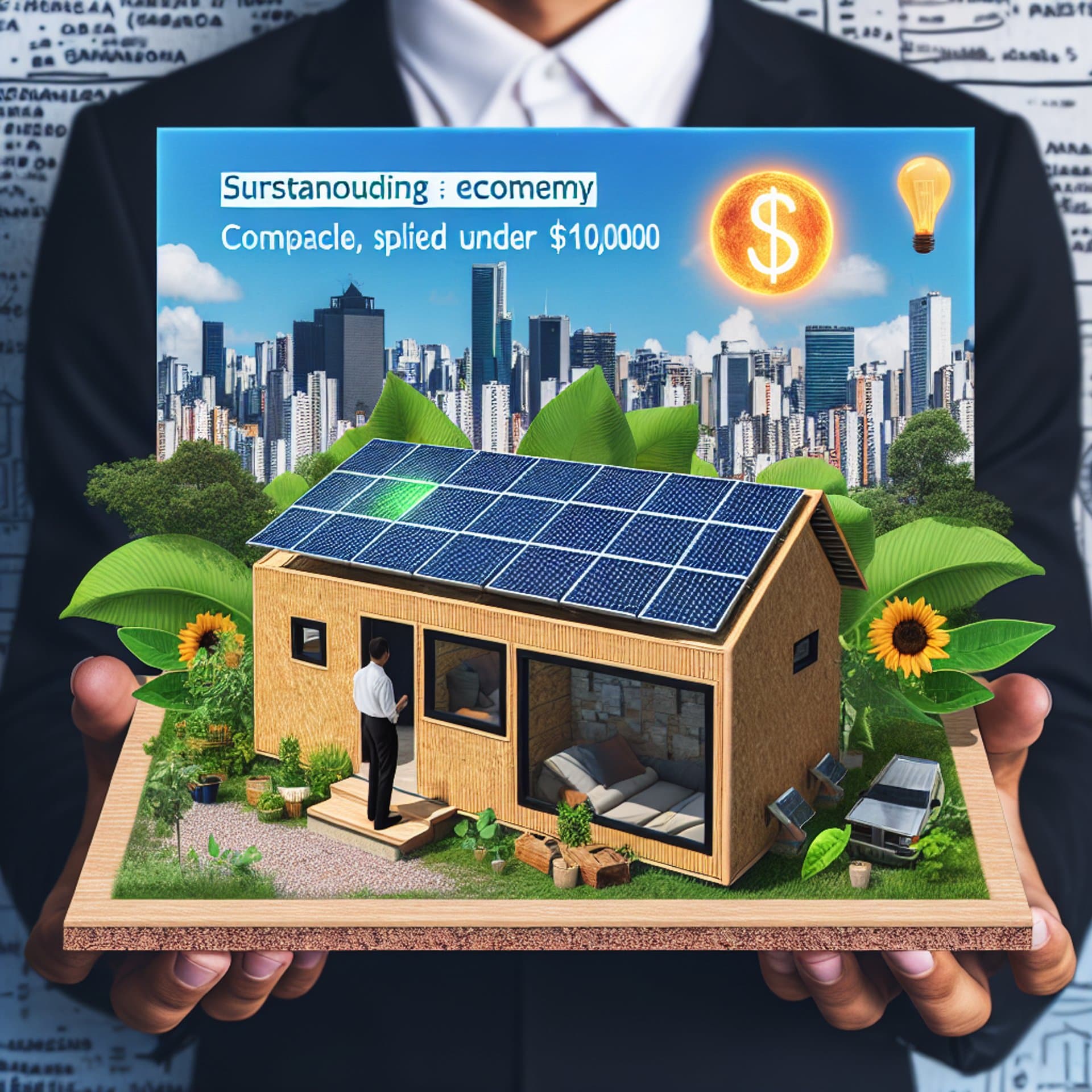 Banner for Elon Musk Unveils Tesla's Affordable Tiny House in Brazil: Solar-Powered and Sustainable Living Under $10,000!