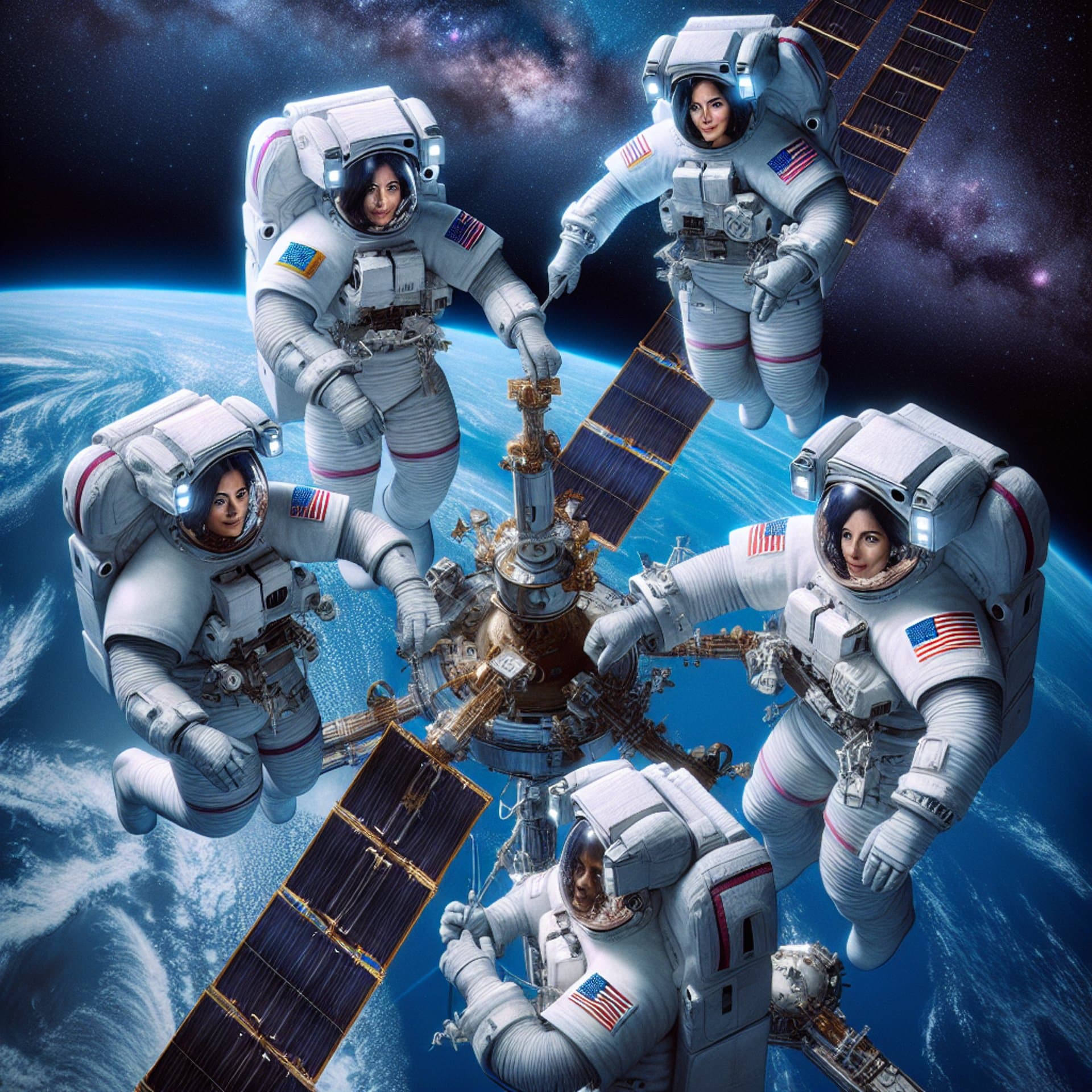 NASA's Dynamic Duo: All-Female Spacewalk Breaks New Grounds