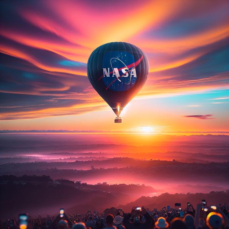 Banner for NASA Balloon Spotted Soaring Over Hamilton: A Skyward Spectacle