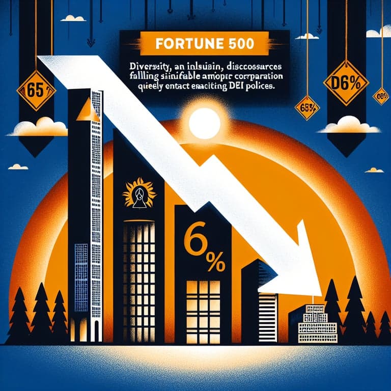 DEI Disclosures Fall 65% Among Fortune 500: The Rise of 'Quiet DEI'