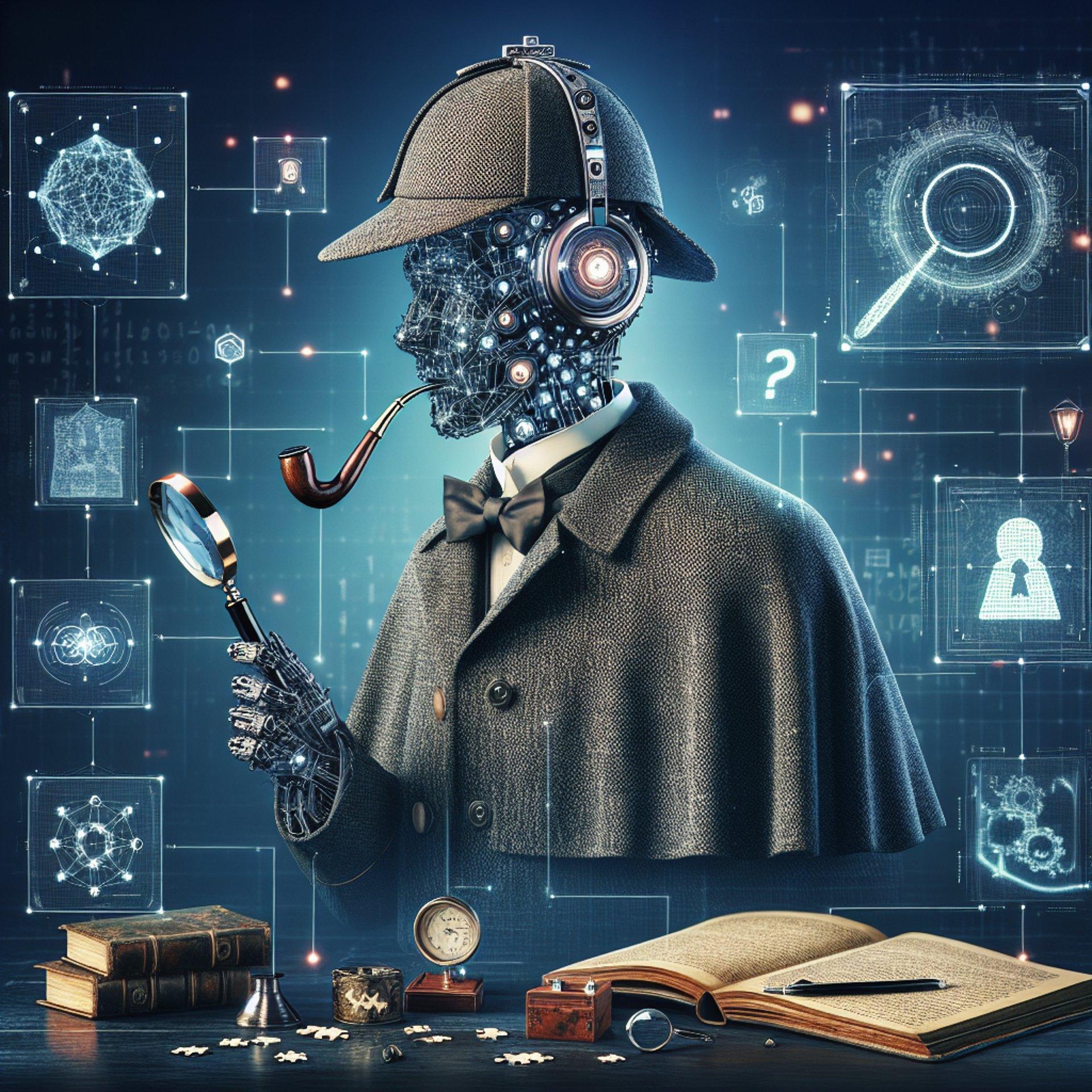 Banner for AI Reinvents the Detective Game: Meet the Virtual Sherlock Holmes