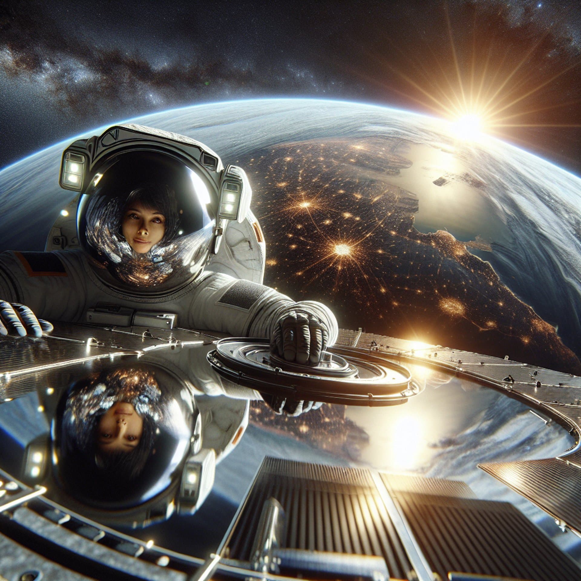 Sunita Williams' Stellar Selfie from Spacewalk Breaks the Internet!