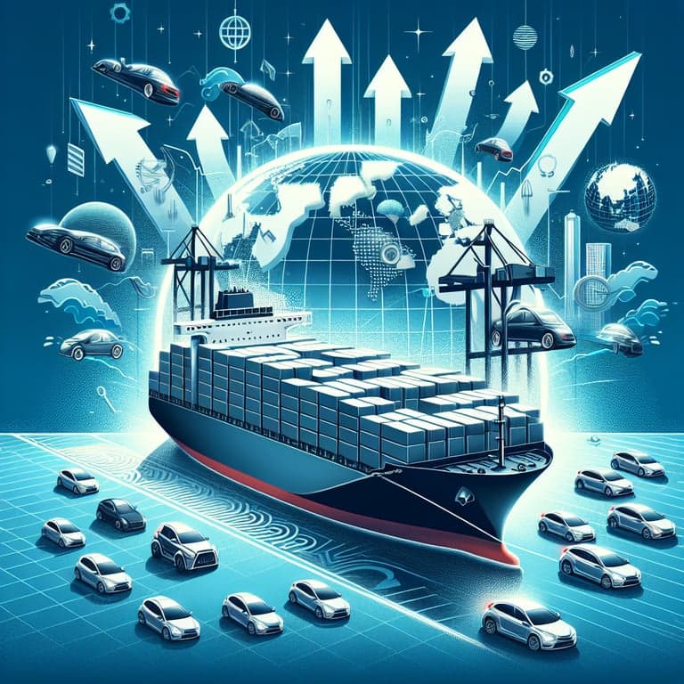 Banner for South Korea's Auto Exports Soar to Record Heights Amid Global Market Shifts