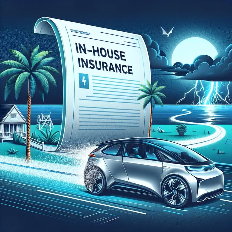 Banner for Tesla Drives Into Florida with In-House Insurance: Revolutionizing Coverage Amid Hurricane Challenges