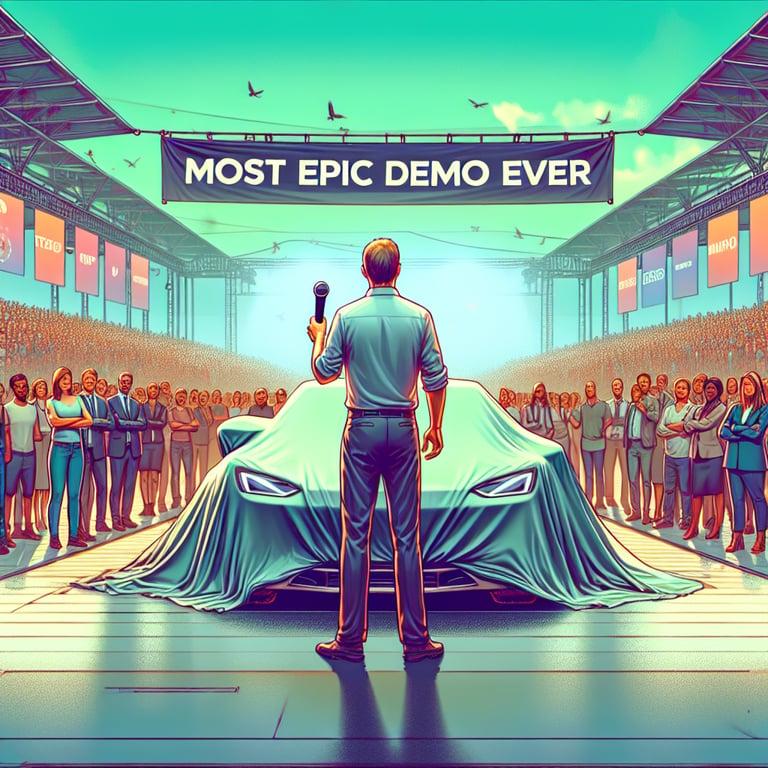 Banner for Elon Musk Teases the 'Most Epic Demo Ever' for Tesla: Can We Believe the Hype This Time?