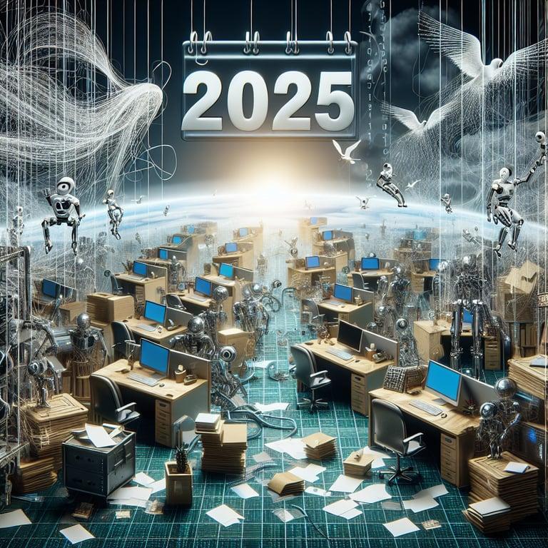 Banner for 2025 Sees Massive Tech Layoffs as AI Restructuring Hits Hard