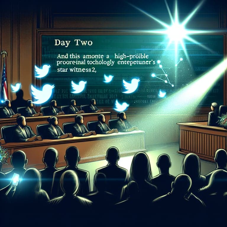 Day 2 Unfolds in Elon Musk's Twitter Trial: Star Witness Testifies!
