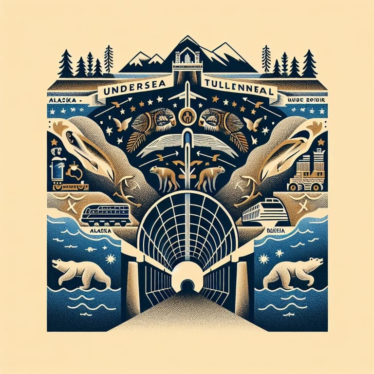 Russia Proposes Bold Undersea 'Putin-Trump Tunnel' to Connect Alaska and Russia!