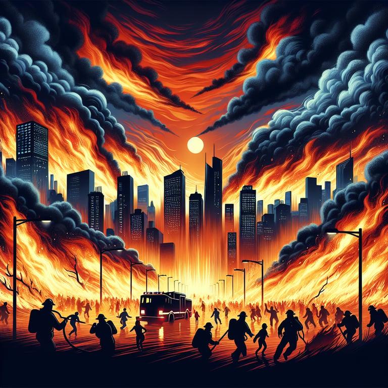 Banner for Blazing Inferno: Wildfires Ravage Los Angeles Amid Extreme Conditions