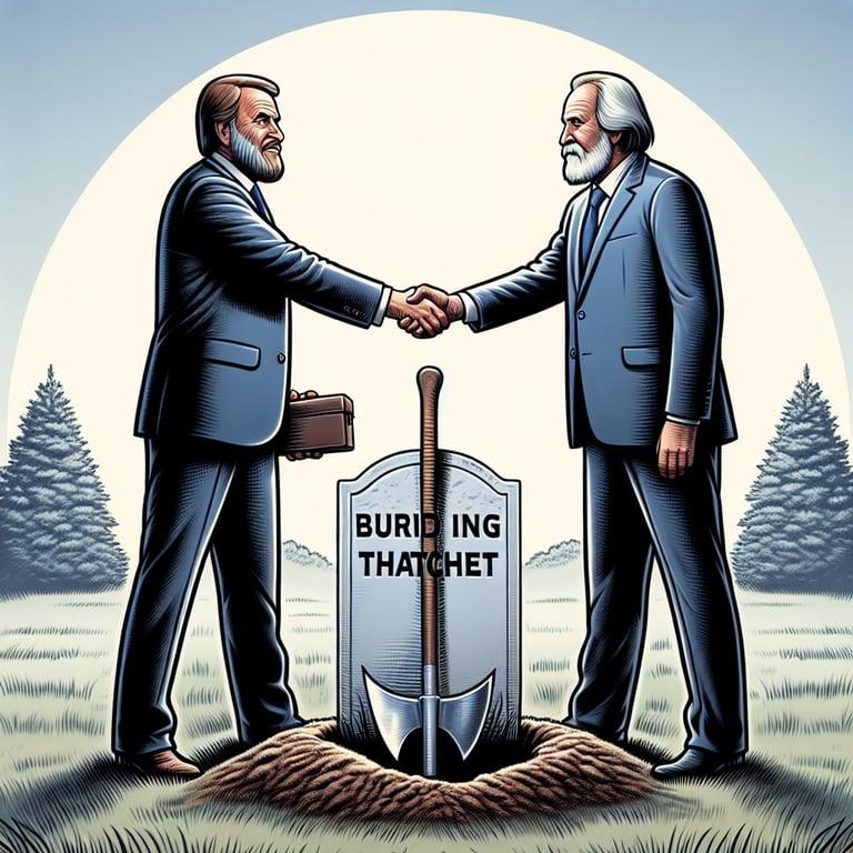 Banner for Musk and Trump Bury the Hatchet: Feud Ends at Memorial Service