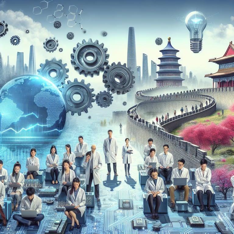 Banner for Chinese AI Scientists Lead the Way in Global Research