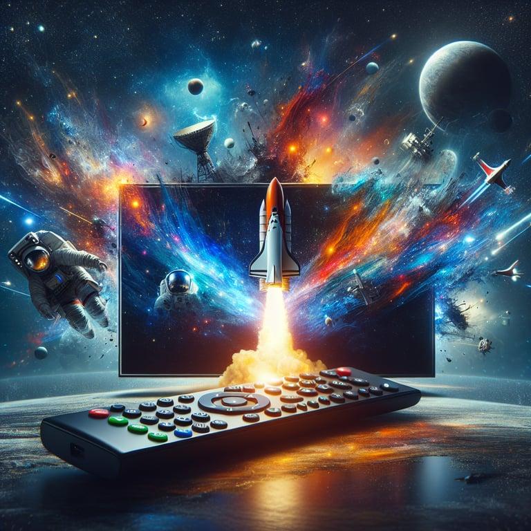 Banner for Netflix and NASA Blast Off Together with NASA+ Streaming Service