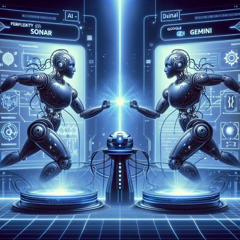 Banner for Perplexity's Sonar Model Ties with Google's Gemini in Elite AI Search Contest