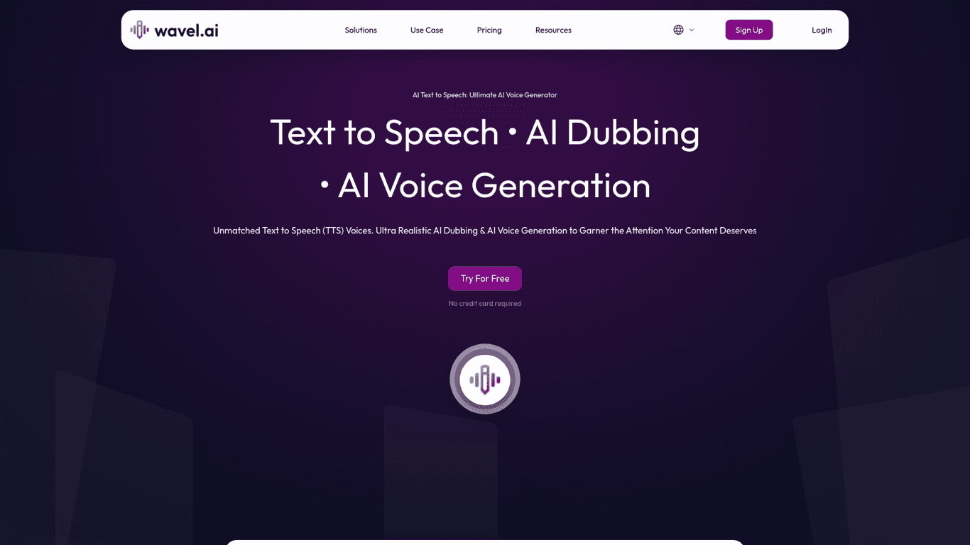 Wavel.ai screenshot