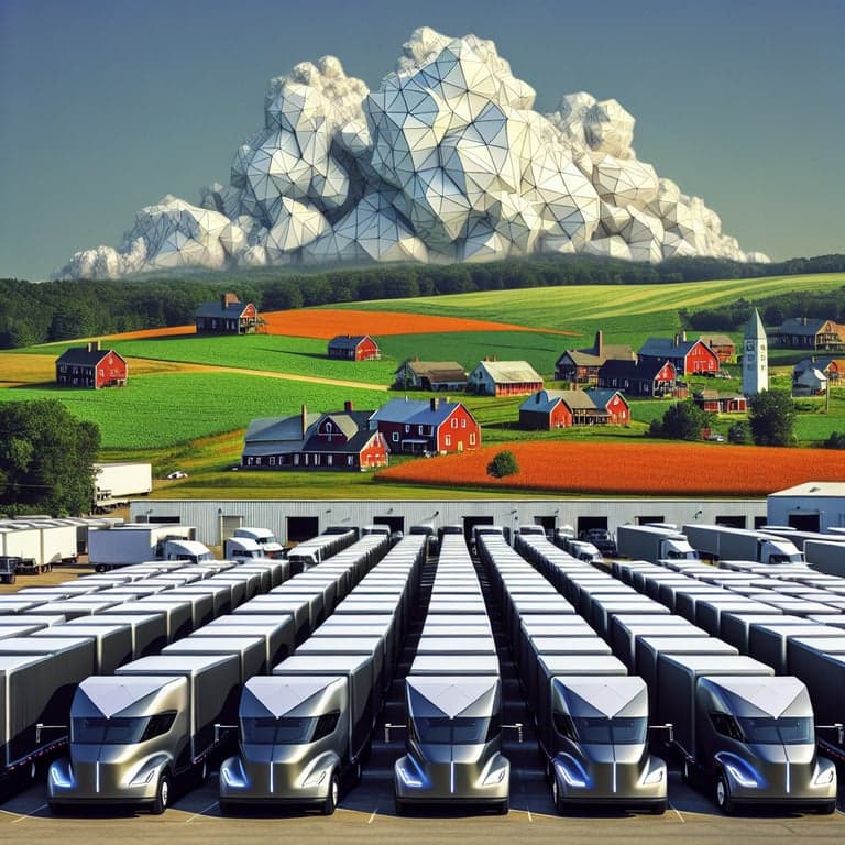 Tesla's Cybertruck Conundrum: Overflowing Inventory Raises Eyebrows in Farmington Hills