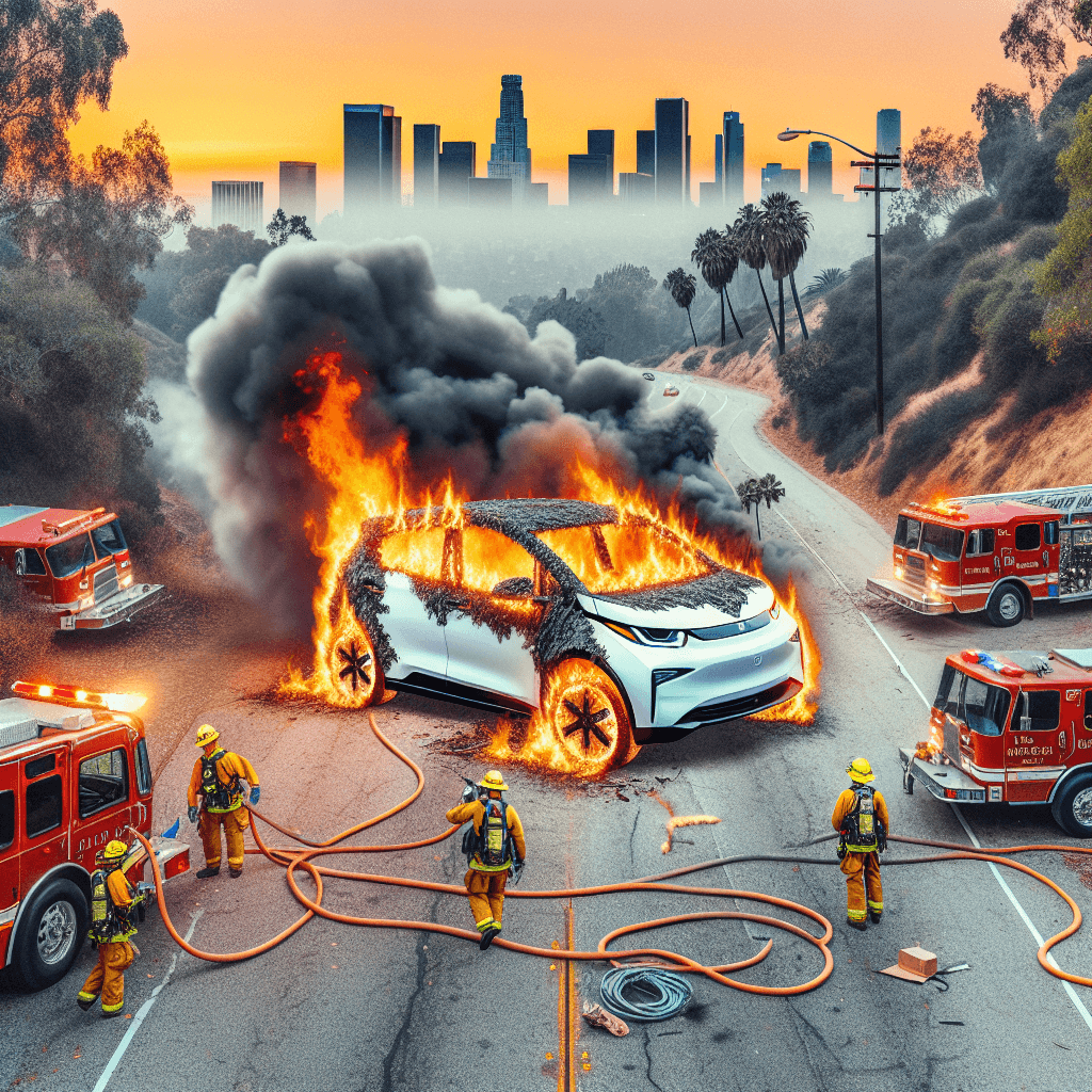 LA on Fire: How Burning Teslas Are Complicating Wildfire Cleanup