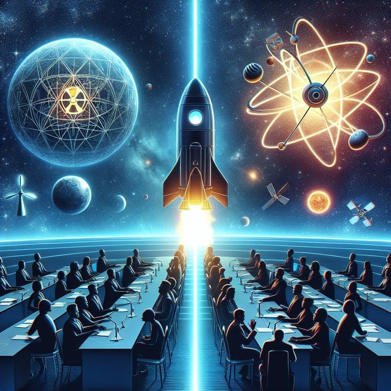 Banner for NASA's Charter Crisis: Nuclear Power in Space Sparks Controversy