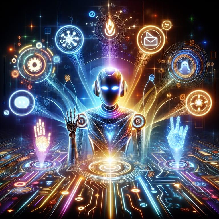 Banner for Top 5 AI Chatbots of 2024: Transforming Communication and Business
