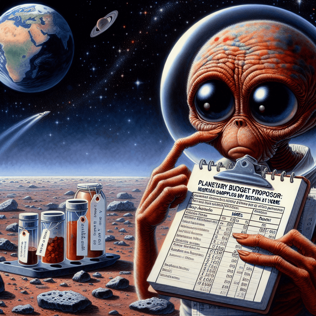 Banner for Trump's Budget Proposal: Mars Samples May Stay Home Sweet Mars?