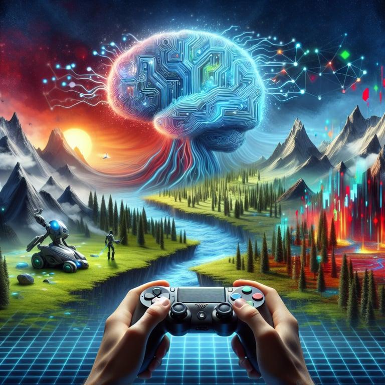 Banner for Microsoft's WHAM AI: Revolutionizing Video Game World Generation!
