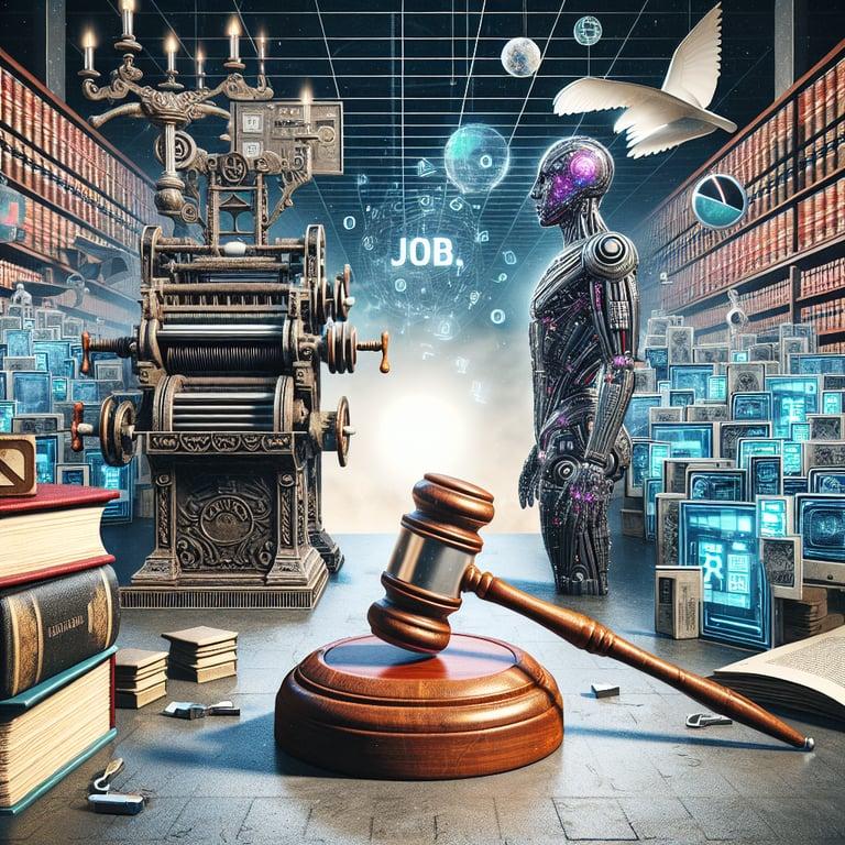 Banner for News Publishers vs. AI Giants: A Legal Showdown Over Copyrights