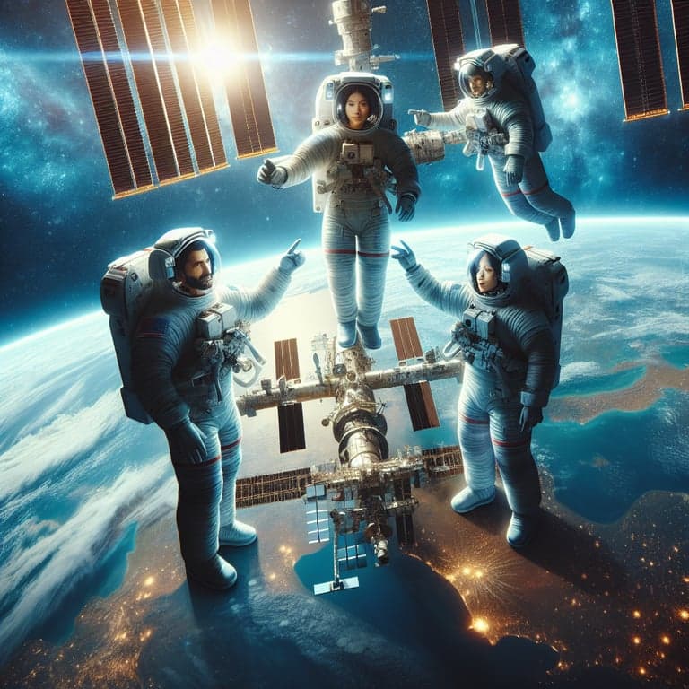US-Russian Trio Successfully Docks at International Space Station!