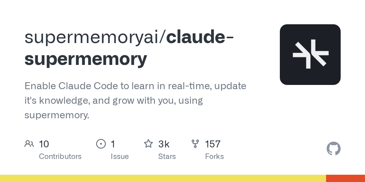 claude-supermemory screenshot