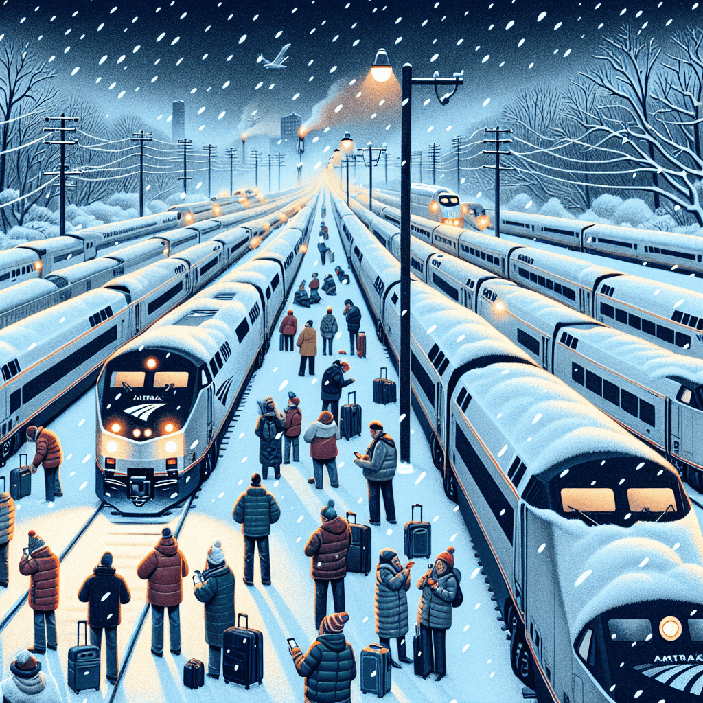 Banner for Amtrak Holiday Woes: Massive Delays Disrupt Northeast Corridor
