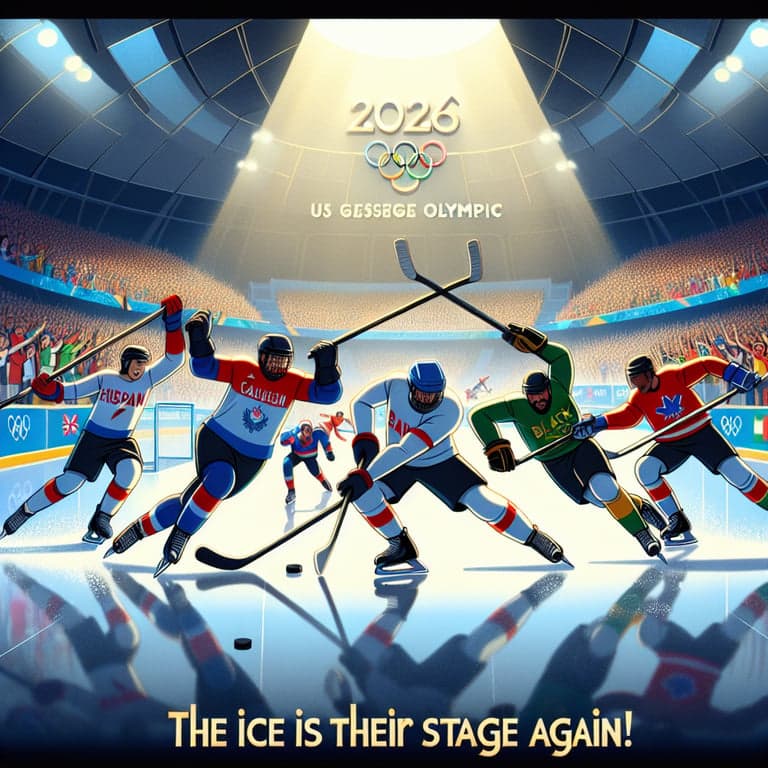 Banner for NHL Stars Make a Dazzling Return to Olympics in 2026: The Ice is Their Stage Again!