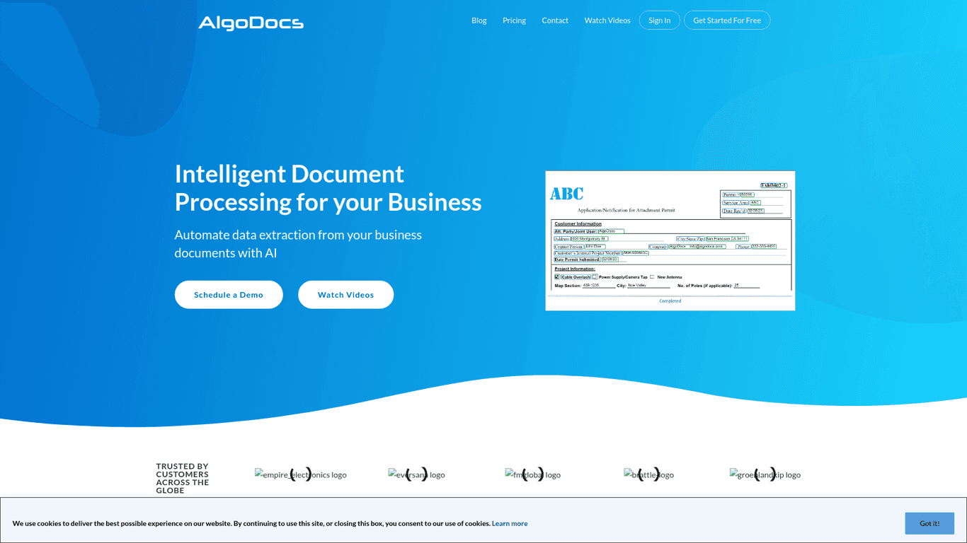 AlgoDocs screenshot