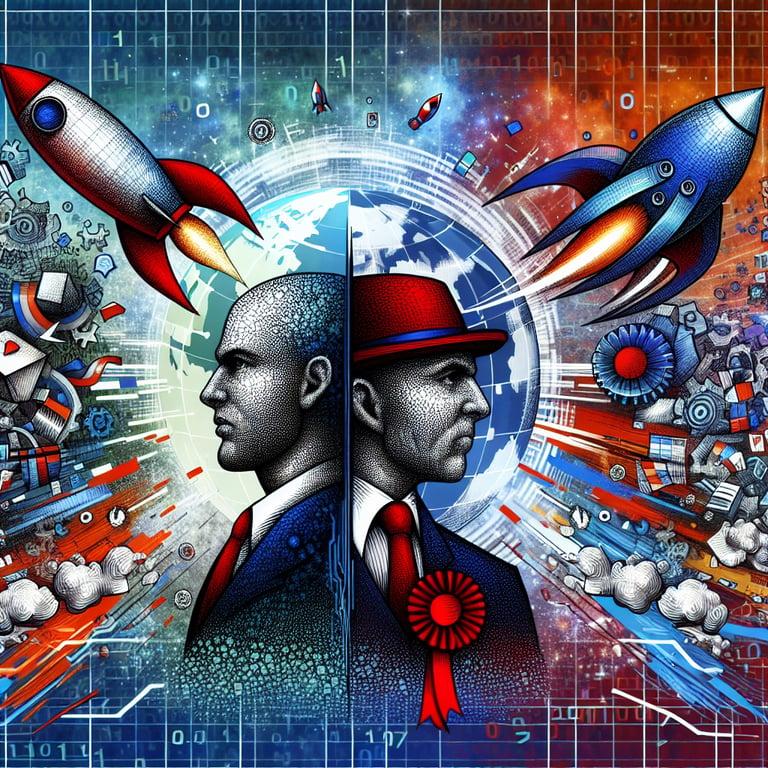 Banner for Elon Musk vs. Donald Trump: A Corporate Clash or Just Another Day on the Internet?
