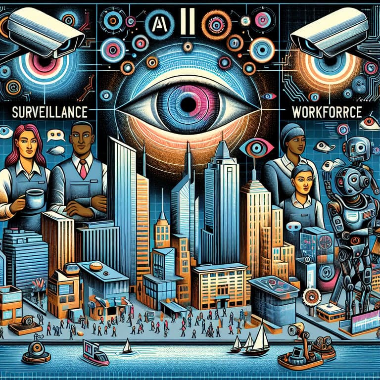 2025's AI's Impactful Year: Surveillance, Workforce Shifts, and Robotics at the Forefront