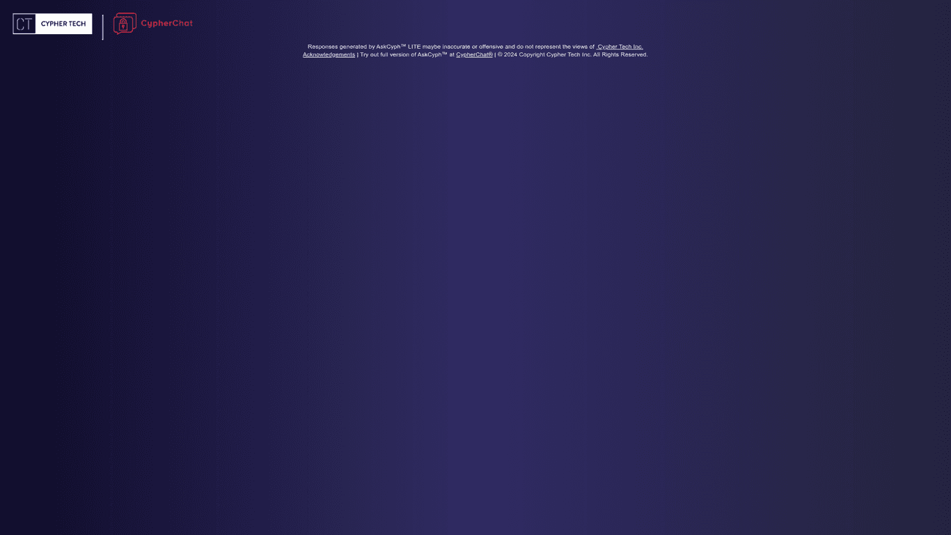 AskCyph screenshot