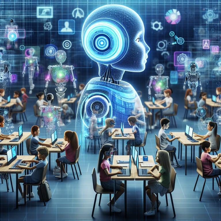Banner for AI Set to Revolutionize K-12 Education by 2025