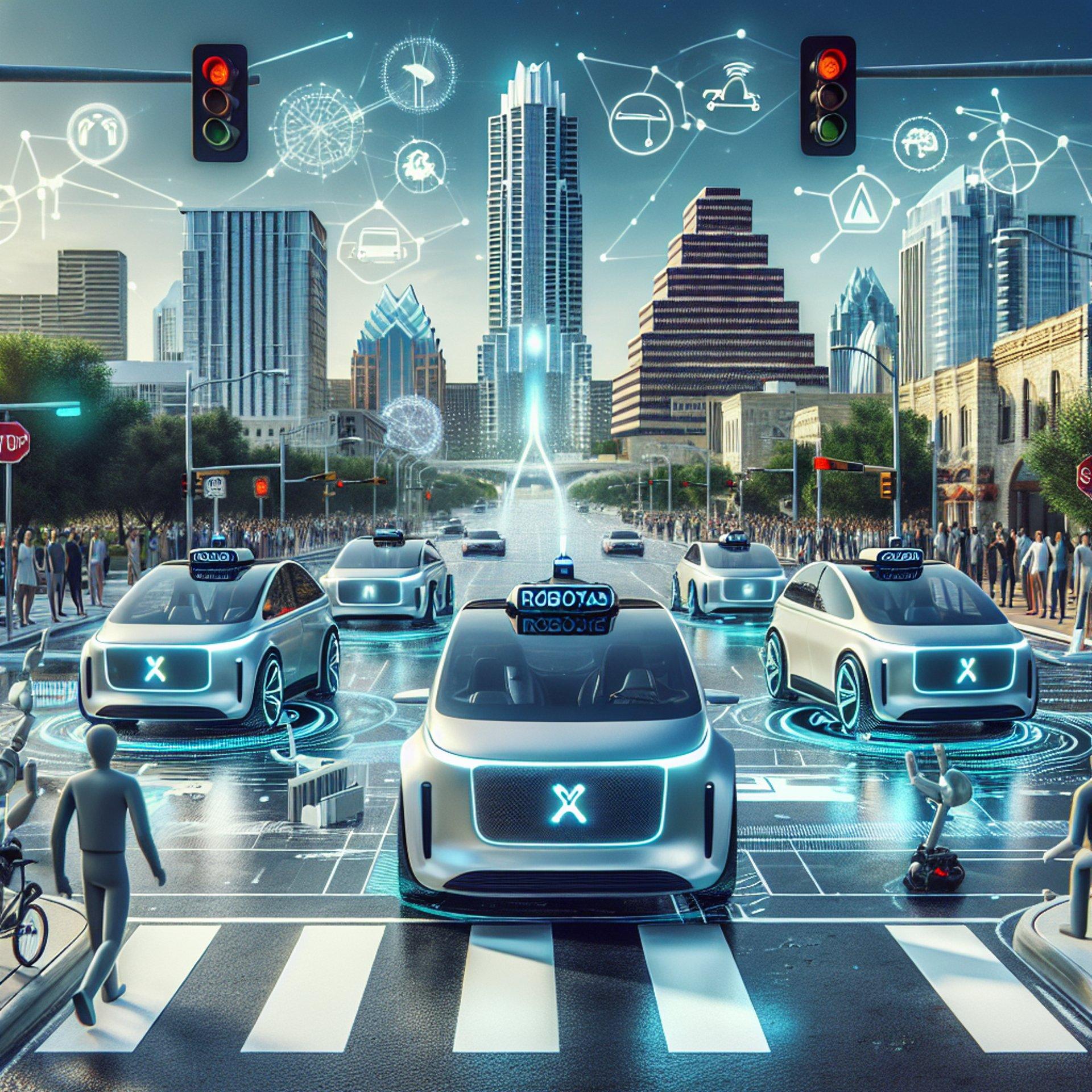 Banner for Tesla's Robotaxi Rollout in Austin: Urged Delay Amid Safety Concerns