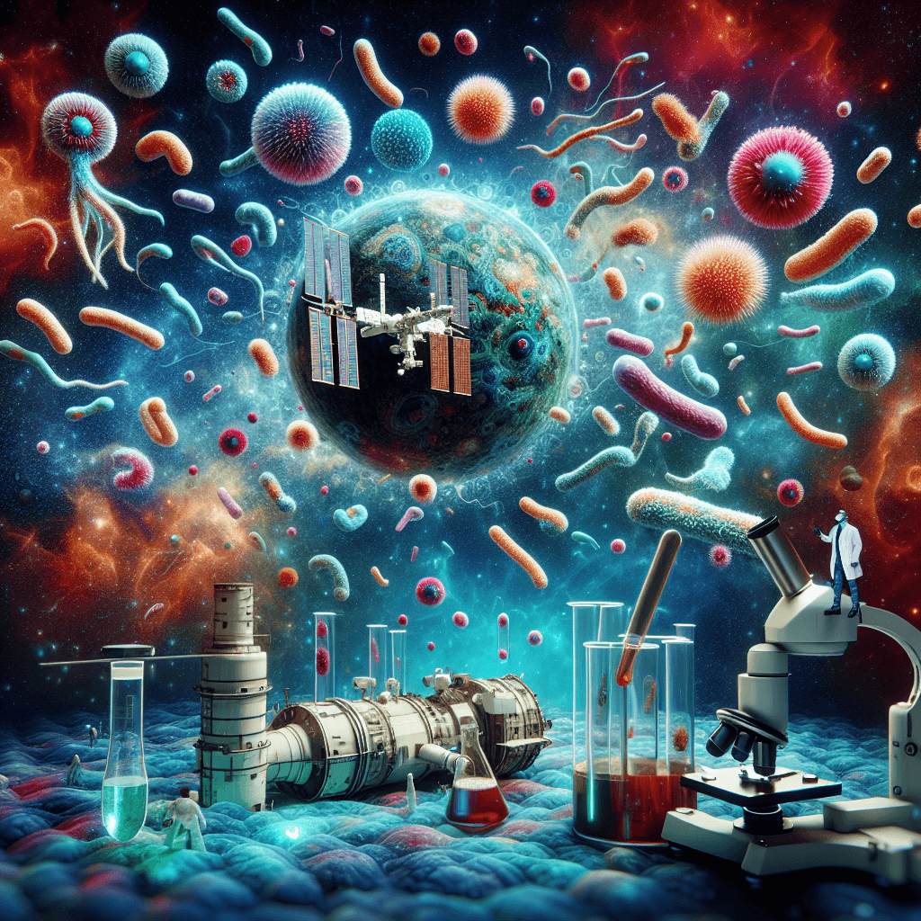 NASA's Groundbreaking Microbiome Research on the ISS: A Celestial Microbial Odyssey