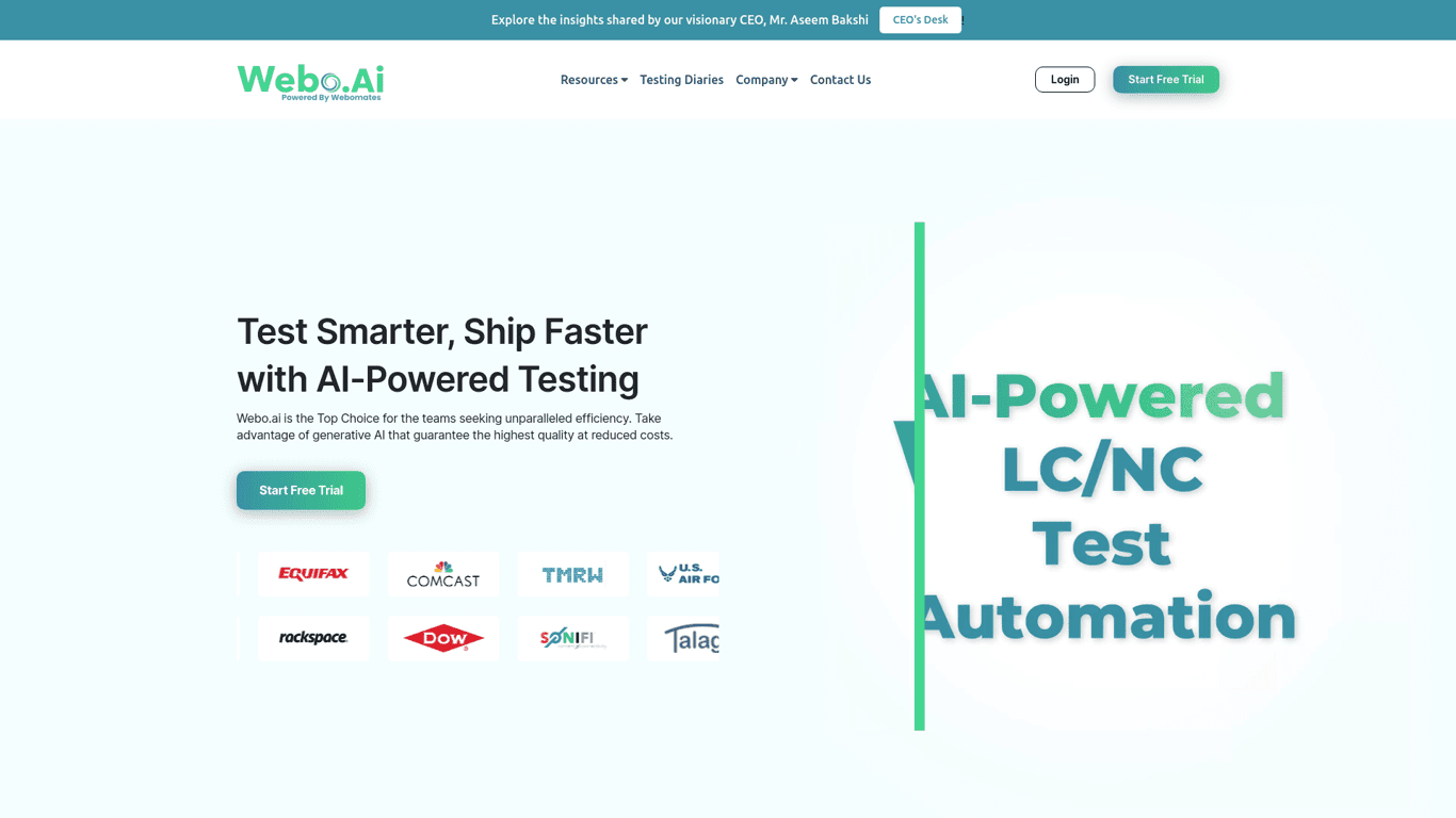 Webo.AI screenshot