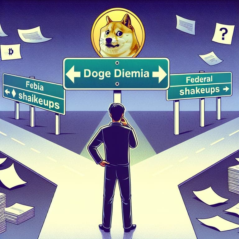 Elon Musk's Dogecoin Dilemma and Federal Shakeups: Chaos or Calculated Moves?